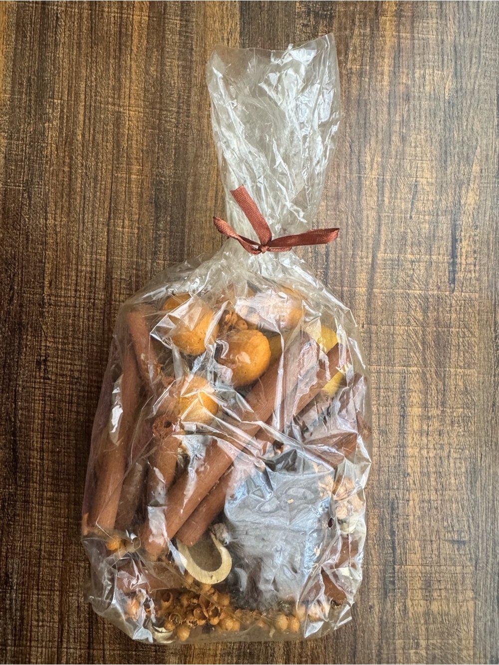 Natural Decorative Potpourri Bag Cinnamon Sticks & Dried Botanical Bowl Filler